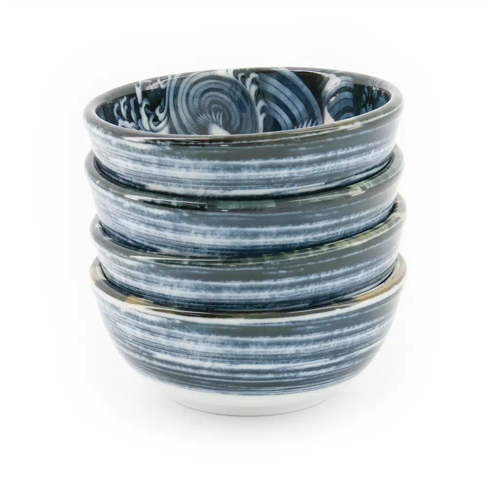 Tokyo Design Studio - Japonism - Saucenschalen - Set mit 6 Stück - 95ml - 8.7x3.7cm – Bild 3