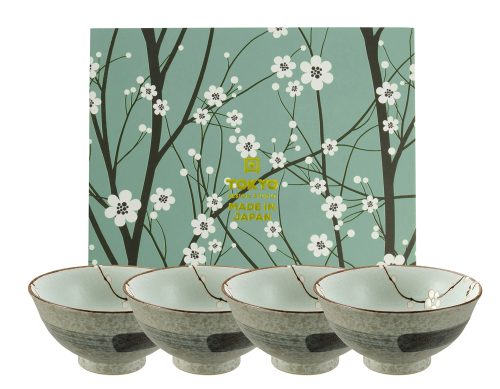 Green Soshun Bowl GiftSet 4pcs