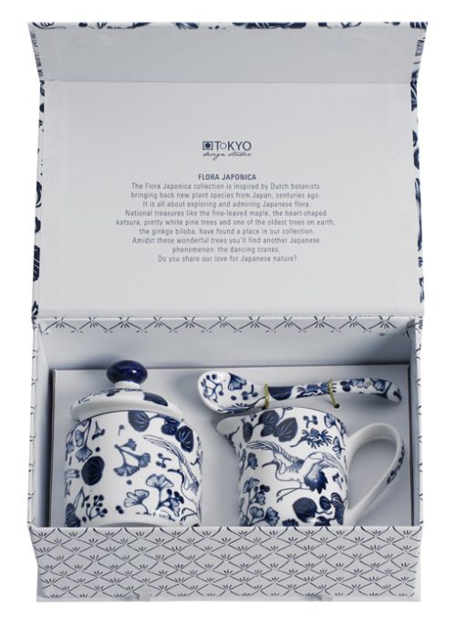 Flora Japonica Milk and Sugar Set w/Giftbox