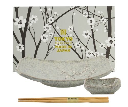 Grey Soshun Sushi Giftset 3pcs