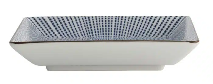 Tokyo Design Studio – Sendan Blue – Quadratischer Teller – 11,5 x 11,5 x 2,5 cm – Bild 3