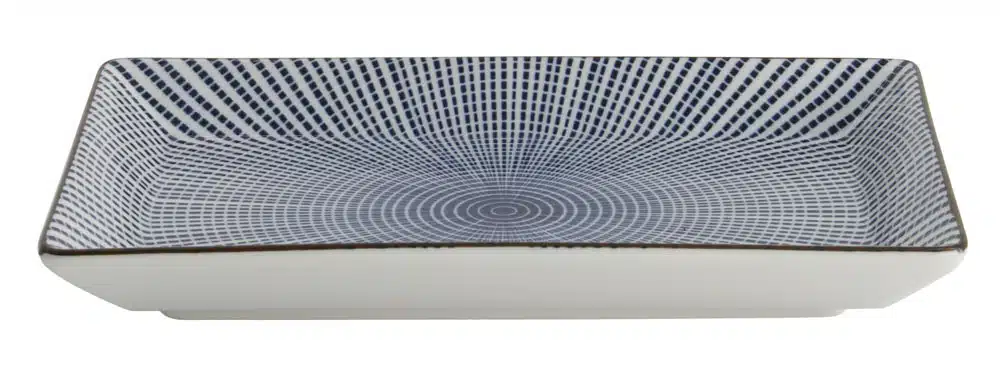 Tokyo Design Studio – Sendan Blue – Sushi-Teller – 17,5 x 11,5 x 2,5 cm