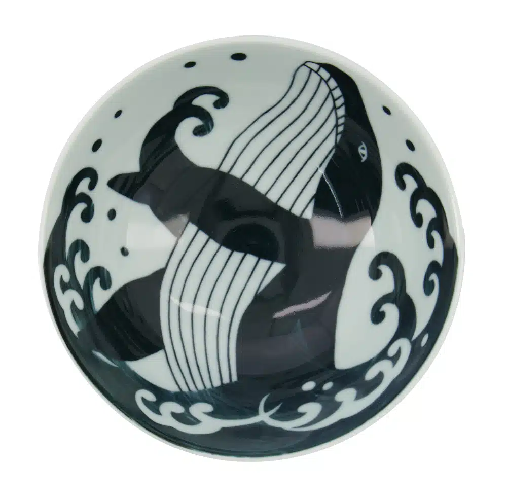 Tokyo Design Studio - Kawaii - Reisschale - Wal - 14,4x6,8cm - 450 ml – Bild 2