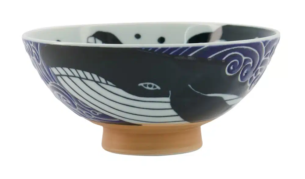 Tokyo Design Studio - Kawaii - Reisschale - Wal - 14,4x6,8cm - 450 ml – Bild 3