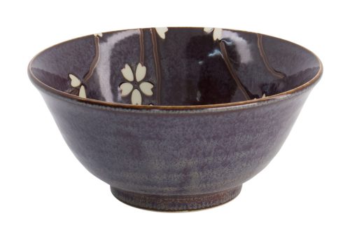 Tokyo Design Studio – Mixed Bowls – Tayo Kom – Sosyun hana Paars - 14.8×6.8cm 550ml