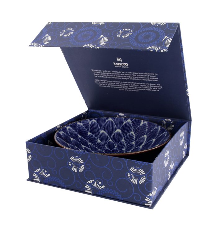 Tokyo Design Studio – Ohuke Dahlia – Schalen-Set – 1 Stück – Geschenkbox – 24,5 x 7,5 cm – 1400 ml – Bild 2