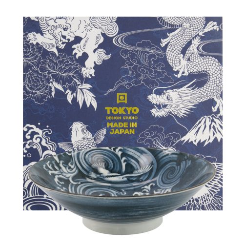 Tokyo Design Studio - Japonism Crane - Saladekom Set - Geschenkdoos - 1 Stuk - 1600ml