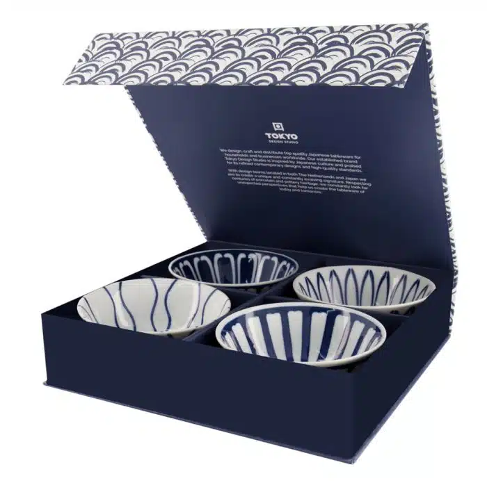 Tokyo Design Studio – Mixed Bowls – Schalen-Set – Geschenkbox – 4 Stück – 550 ml – Bild 2