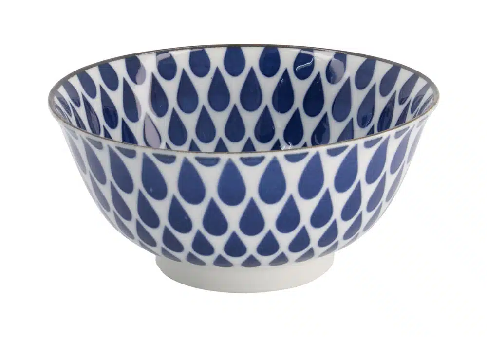 Tokyo Design Studio – Gemischte Schalen – Tayo Schale – Regen – 14,8 × 6,8 cm 550 ml