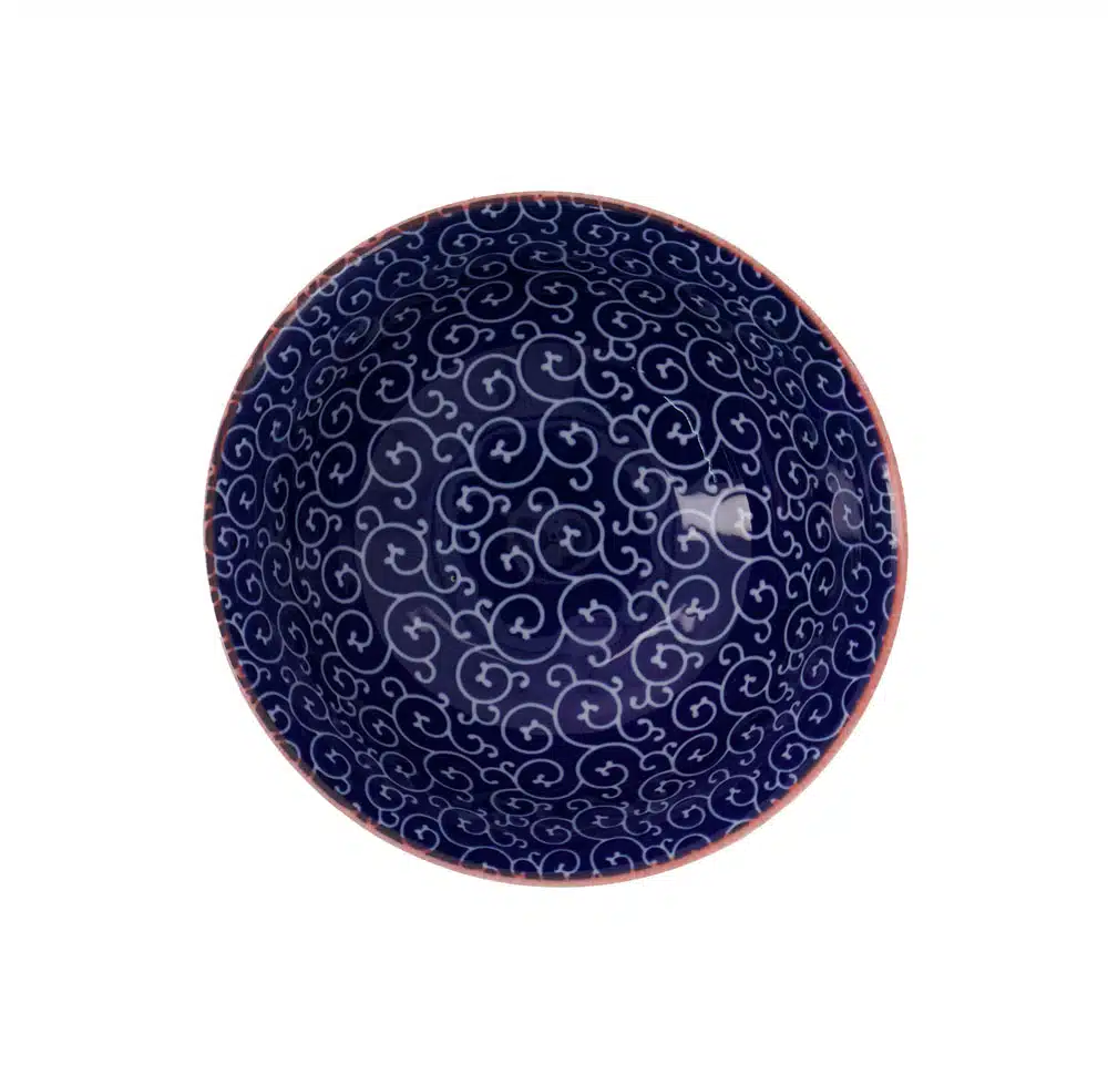 Tokyo Design Studio – Mixed Bowls – Tayo Bowl – Karakusa Inner – 14.8×6.8cm 550ml – Bild 3