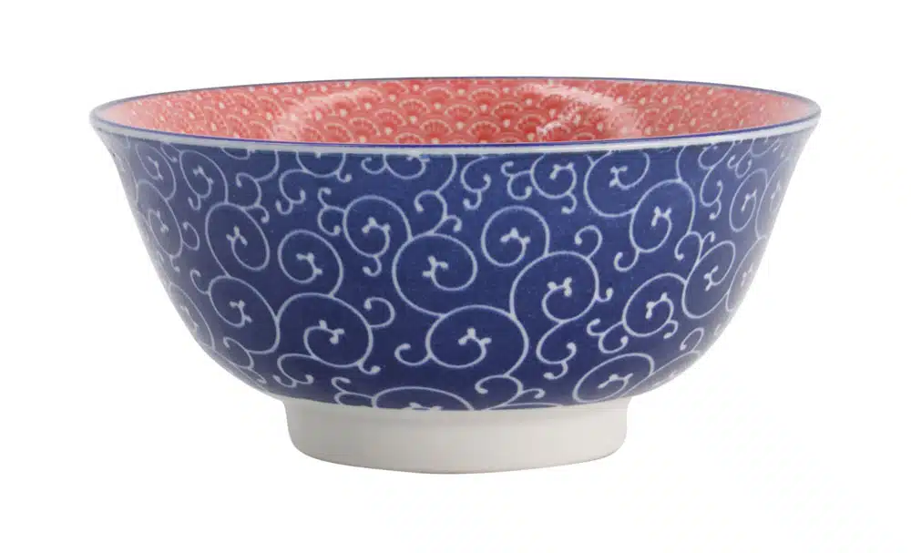 Tokyo Design Studio – Gemischte Schalen – Tayo Schale – Seikaiha – 14,8 × 6,8 cm 550 ml – Bild 2