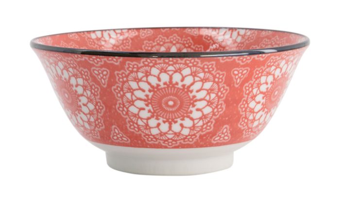 Tokyo Design Studio – Mixed Bowls – Tayo Bowl – Flower Lace – 14,8×6,8 cm 550 ml – Bild 2