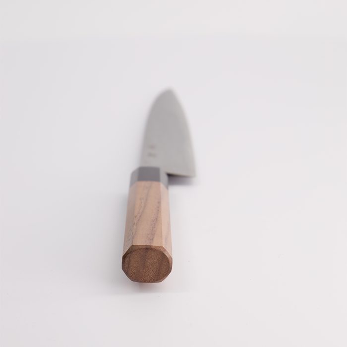 Ishizuchi-Messer - Damaskus Sujihiki Poliert - Blau 2 - 21 cm – Bild 3
