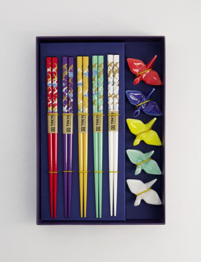 Tokyo Design Studio - Essstäbchen - Giftset - Kran – Bild 3