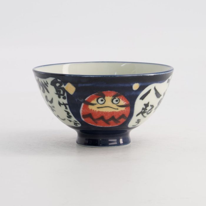 Tokyo Design Studio - Kawaii - Reisschale - Daruma - Blau - 11,5×6cm 300ml – Bild 2