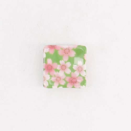 Tokyo Design Studio - Eetstokjes Houder - Sakura - Roze/Groen