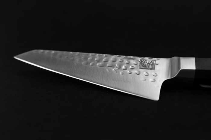 Kotai Knife - Bunka Petty Hammered Knife mit Bambusbox - 13,5 cm – Bild 4