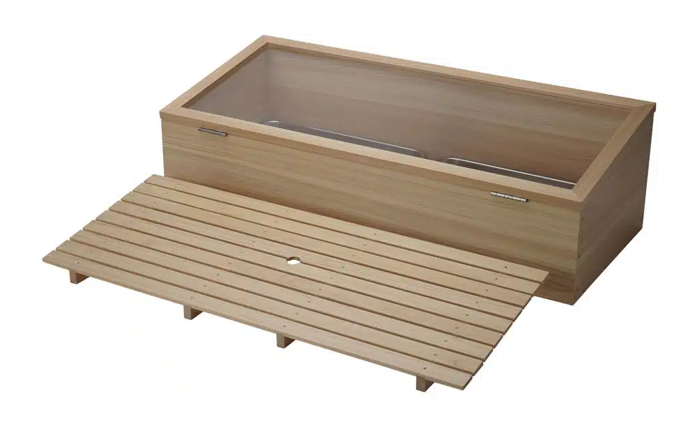 Tokyo Design Studio Holz-Präsentationsbox mit Deckel 69,2 x 29,5 x 20 cm – Bild 3