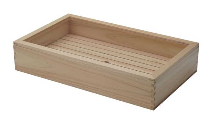 Tokyo Design Studio Präsentationsbox aus Holz mit Deckel, 50 x 30 x 10 cm – Bild 4