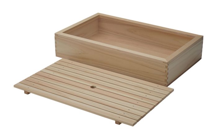 Tokyo Design Studio Präsentationsbox aus Holz mit Deckel, 50 x 30 x 10 cm
