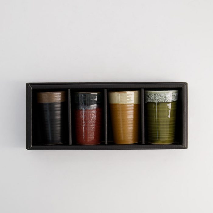Tokyo Design Studio Teetassen Geschenkset 4tlg 5,3x8,3cm 160ml – Bild 2