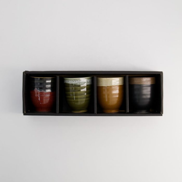 Tokyo Design Studio Teetassen-Geschenkset, 4-teilig, 6,7 x 8,3 cm, 200 ml – Bild 3