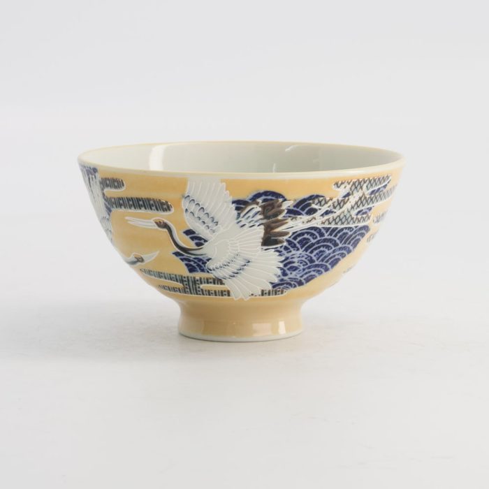 Tokyo Design Studio Kawaii Reisschüssel-Kranich 11,5x6cm 300 ml Gelb