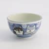 Tokyo Design Studio Kawaii Reisschale Shiba-Dog 13x8cm 400ml Blau