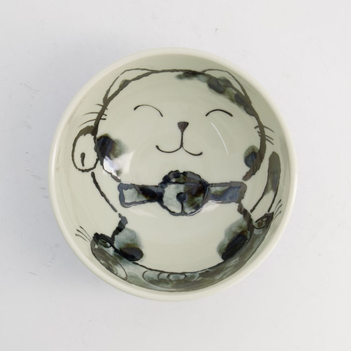 Tokyo Design Studio Kawaii Reisschale Katze Neko 13x8cm 400ml – Bild 4