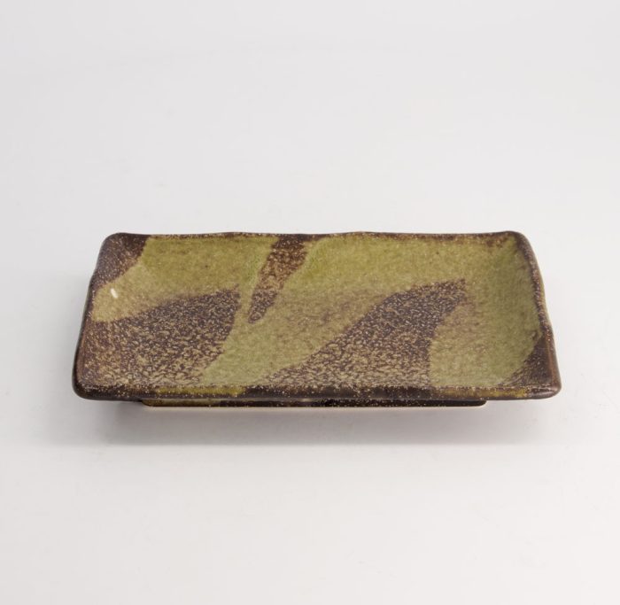 Tokyo Design Studio - Large Plates - Rechthoekig Bord - Chakogashi Bruin - 21x13.5x2.8cm