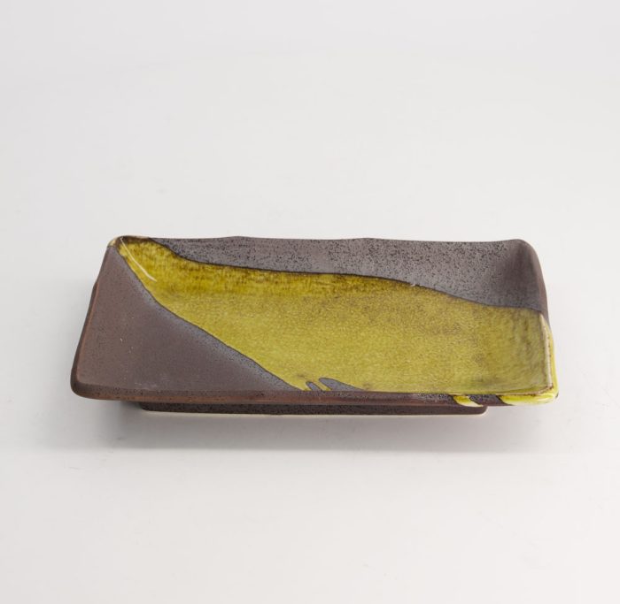 Tokyo Design Studio - Large Plates - Rechthoekig Bord - Shiratsu Yuzucha Nagashi - 21x13.5x2.8cm