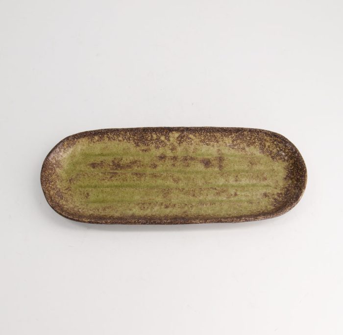 Tokyo Design Studio - Large Plates - Große Teller - Ovaler Teller - Chakogashi - Grün - 28.5x11.5x2.3 cm – Bild 2