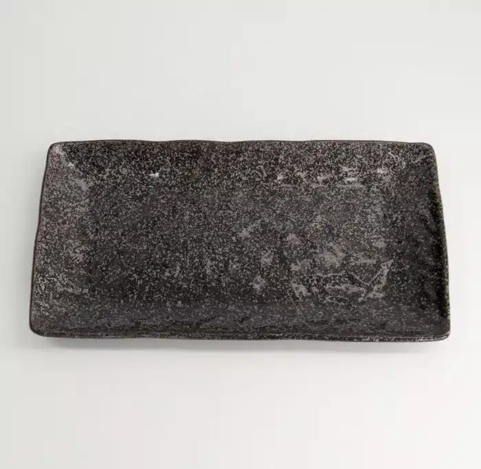 Tokyo Design Studio - Large Plates - Rechteckiges Teller - Kuroyuteki - Schwarz - 28.5x12.5x2.5cm – Bild 2