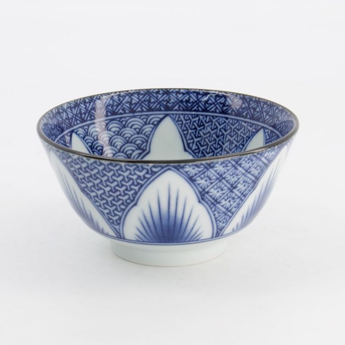 Tokyo Design Studio Lily Flower Tayo Schüssel 13,5 x 6,8 cm 300 ml Blau – Bild 2