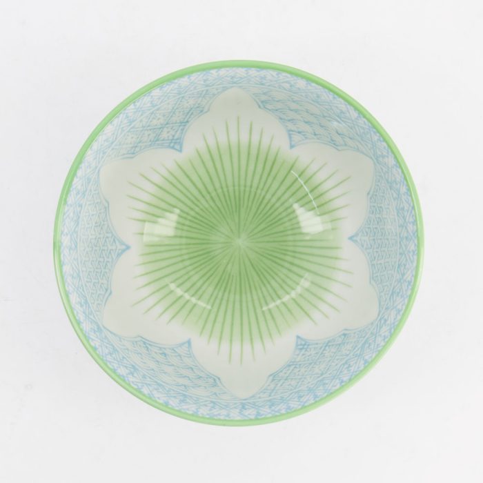 Tokyo Design Studio Lily Flower Tayo Schüssel, klein, 13,5 x 6,8 cm, 300 ml, Hellblau