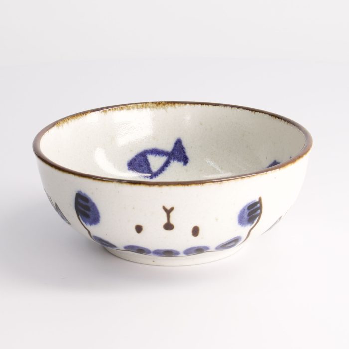 Tokyo Design Studio – Kawaii – Katze Neko – 13,2 x 5,3 cm hoch, 360 ml, Blau – Bild 2