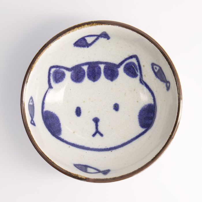 Tokyo Design Studio – Kawaii – Katze Neko – 13,2 x 5,3 cm hoch, 360 ml, Blau – Bild 3