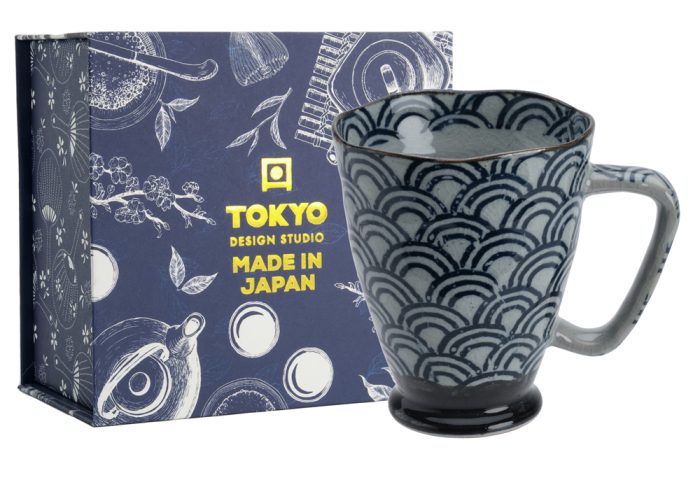 Tokyo Design Studio Tassen-Geschenkset 9x11cm 400ml Wave