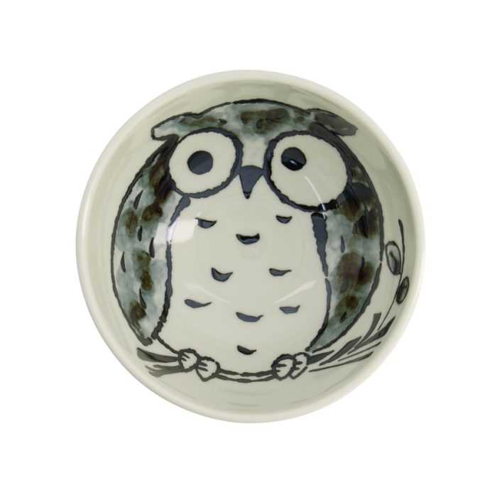 Tokyo Design Studio – Kawaii – Reisschale – Eule – 13 x 8 cm, 400 ml, Blau – Bild 2