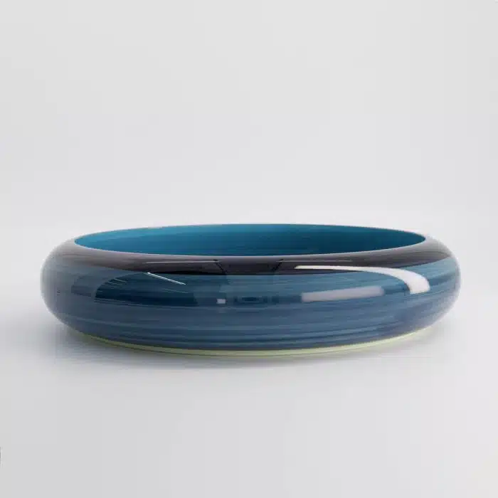 Sushi Oke - Servierschale - Lackierung - Azurblau - 33.8x6.8cm – Bild 3