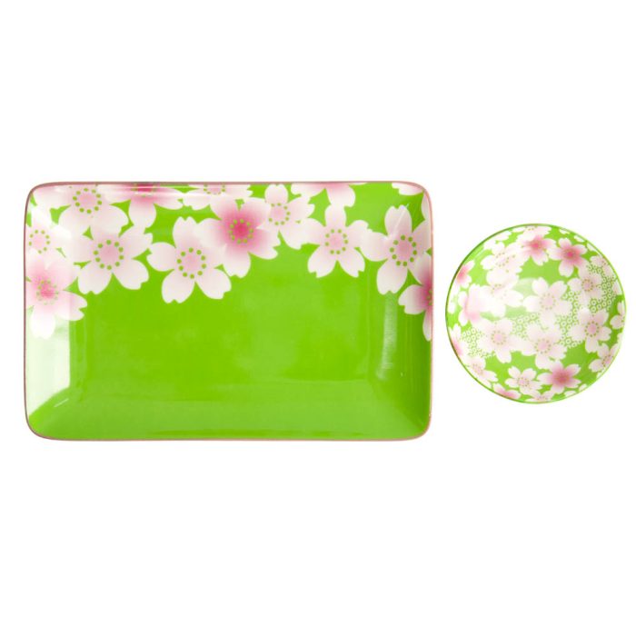 Tokyo Design Studio - Kawaii - Blume - Sushi-Set - 6-teilig - Für 2 Personen – Bild 3