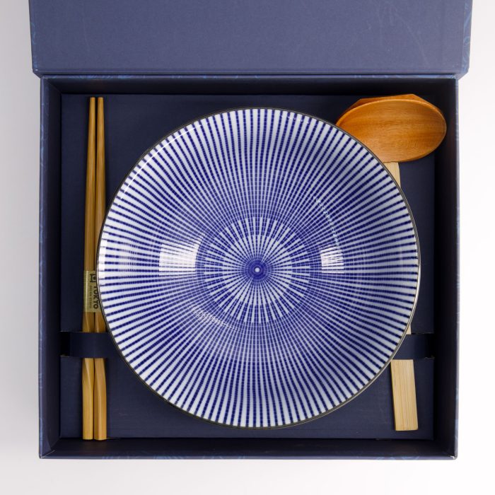 Tokyo Design Studio - Tokusa - Ramen-Schüssel - Geschenkset - 3 Stück - 1200 ml – Bild 3