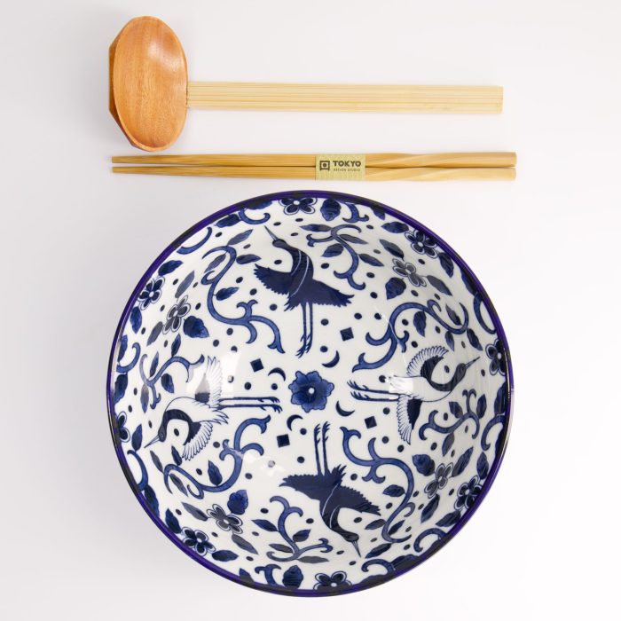 Tokyo Design Studio - Tokyo Blue - Maizuru - Ramen-Schale - Geschenkset - 3 Stück - 1300 ml – Bild 4