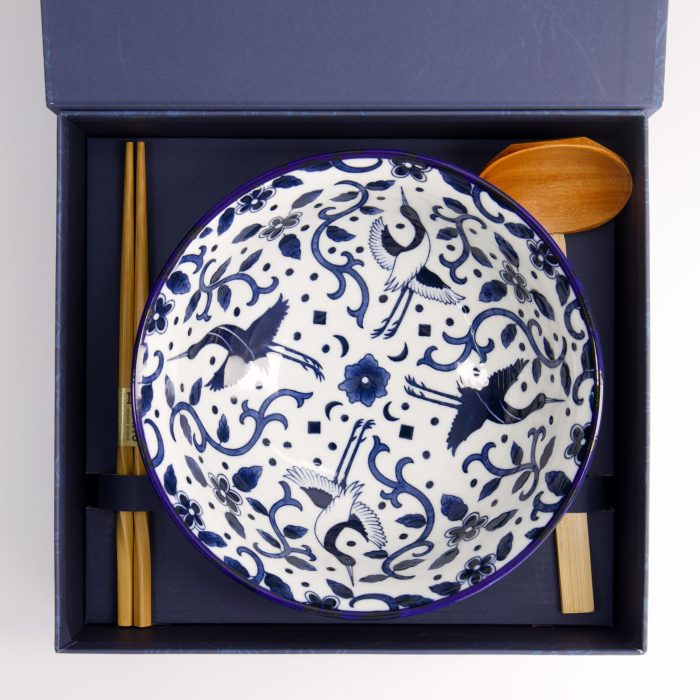 Tokyo Design Studio - Tokyo Blue - Maizuru - Ramen-Schale - Geschenkset - 3 Stück - 1300 ml – Bild 5
