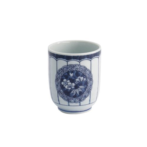 Tokyo Design Studio - Theekop - Blauw/Wit - 6,5x7,5 cm - 160 ml