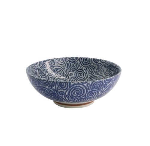 Tokyo Design Studio - Mixed Bowls - Kosome Tako Karakusa - Ramenkom - 21.3x8.2cm - 1450ml