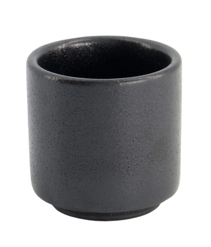 Tokyo Design Studio - Yuzu Black - Sake Tasse - Matt Schwarz - 4,7x4,7cm 40ml