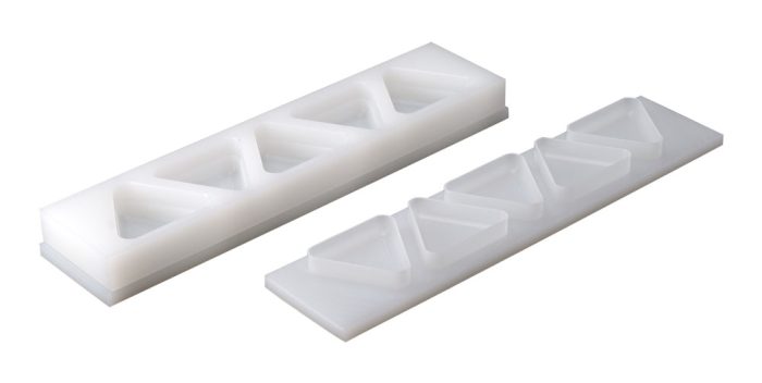 Küchen-Onigiri-Form - 5 Stück - Professionell - 7,9x6,9x3 cm