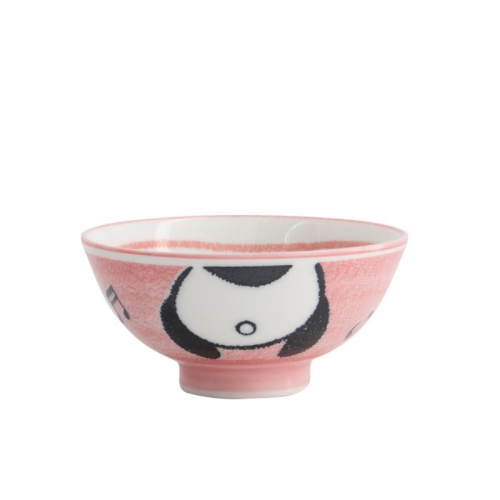 Tokyo Design Studio - Kawaii - Reisschale - Panda - Rosa - 10.5x5.5cm - 200ml – Bild 3