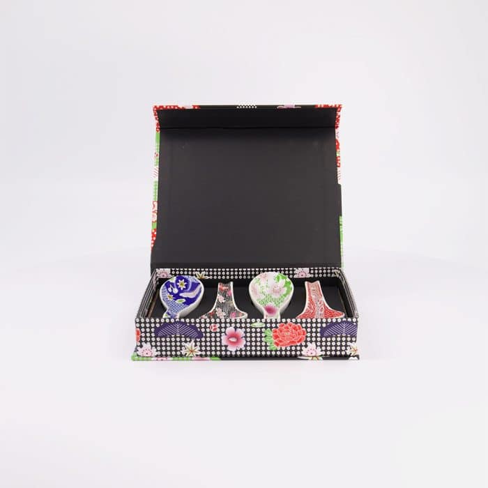 Tokyo Design Studio - Kawaii - Schwarze Blume - Suppenlöffel - Geschenkset - 4 Stück – Bild 3
